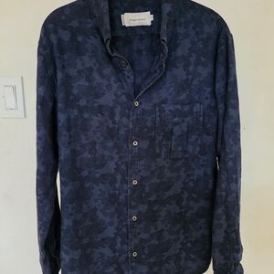 Wings + Horns Dark Camouflage Shirt